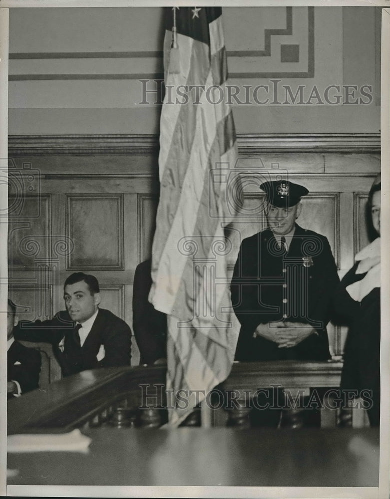 1938 NYC, Simon Gerson, communist aide at McNasoe Committee - Historic Images