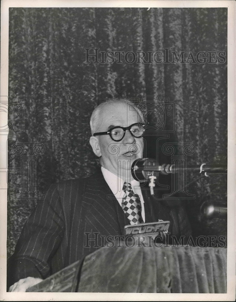 1949 Philip Murray President of the CIO  - Historic Images
