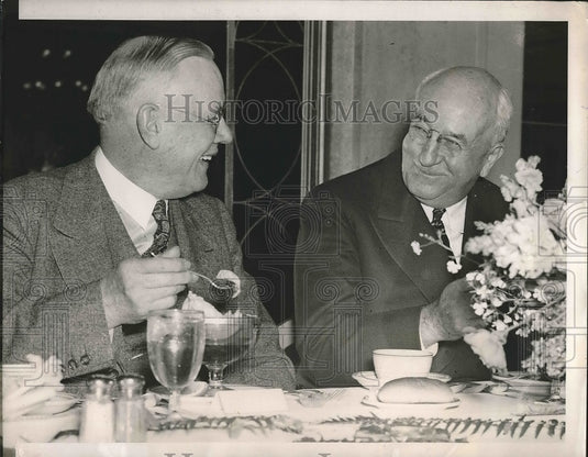 1940 Preston S Arkwright William Green American Federation Of Labor - Historic Images