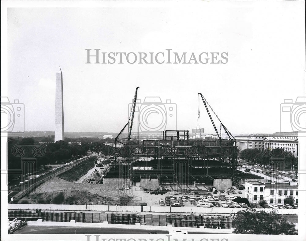 1960 United Steeo Corp. construction  - Historic Images