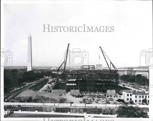 1960 United Steeo Corp. construction  - Historic Images