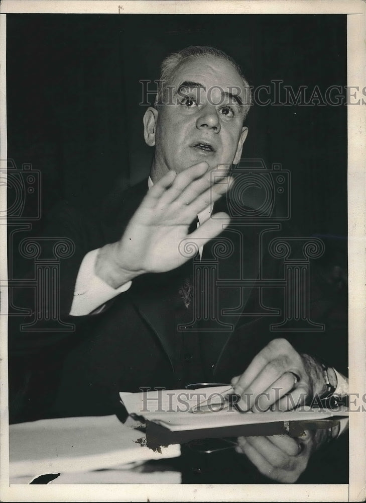 1940 Phillip Murray Vice President Senate Education Labor Committee - Historic Images