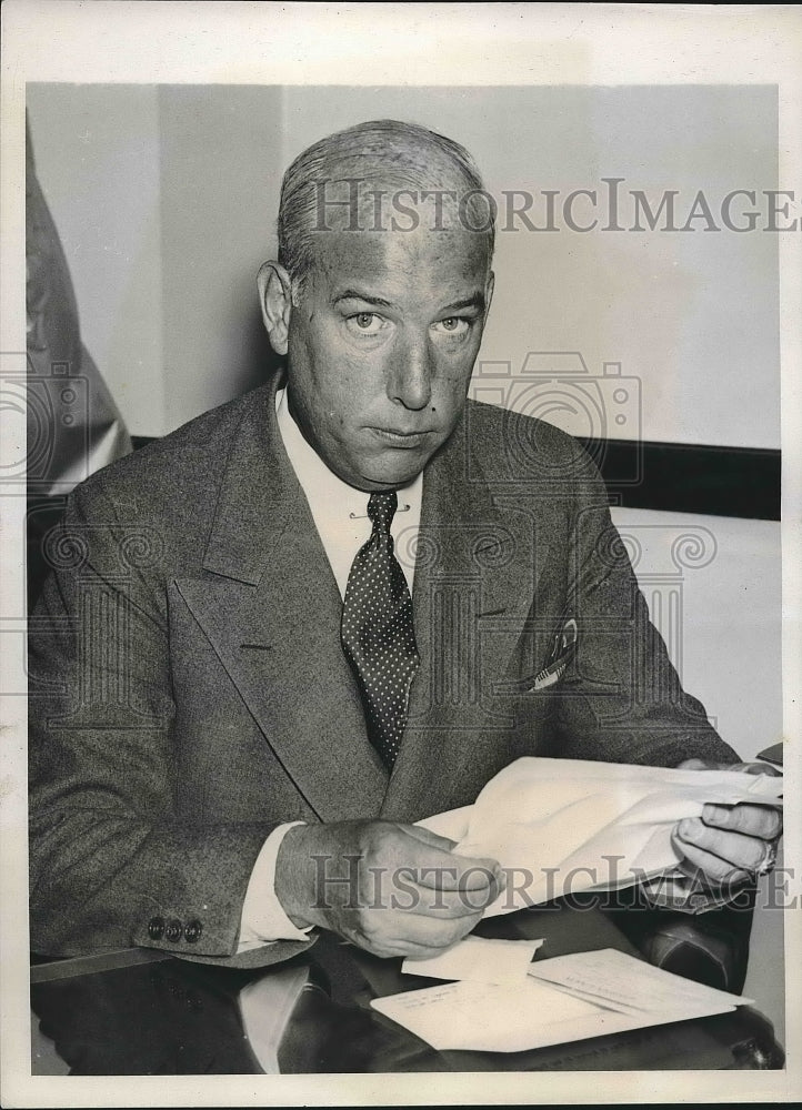 1939 Press Photo Edmund M. Toland, D.C. attorney - Historic Images