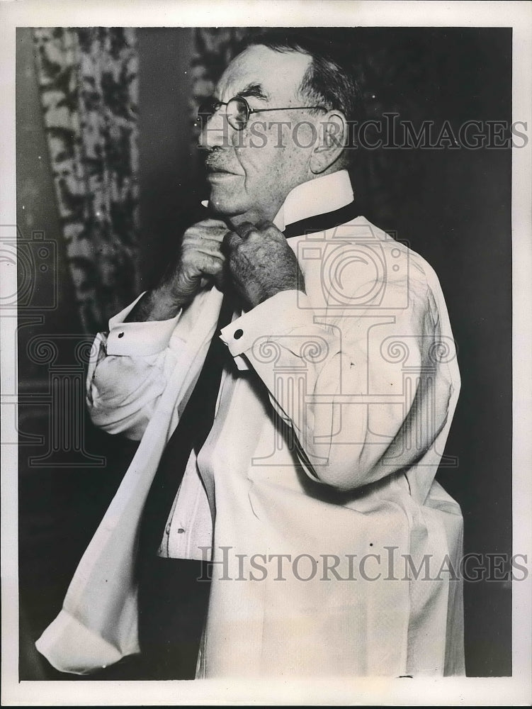 1938 Press Photo NY state Comptroller, Morris S. tremaine - Historic Images