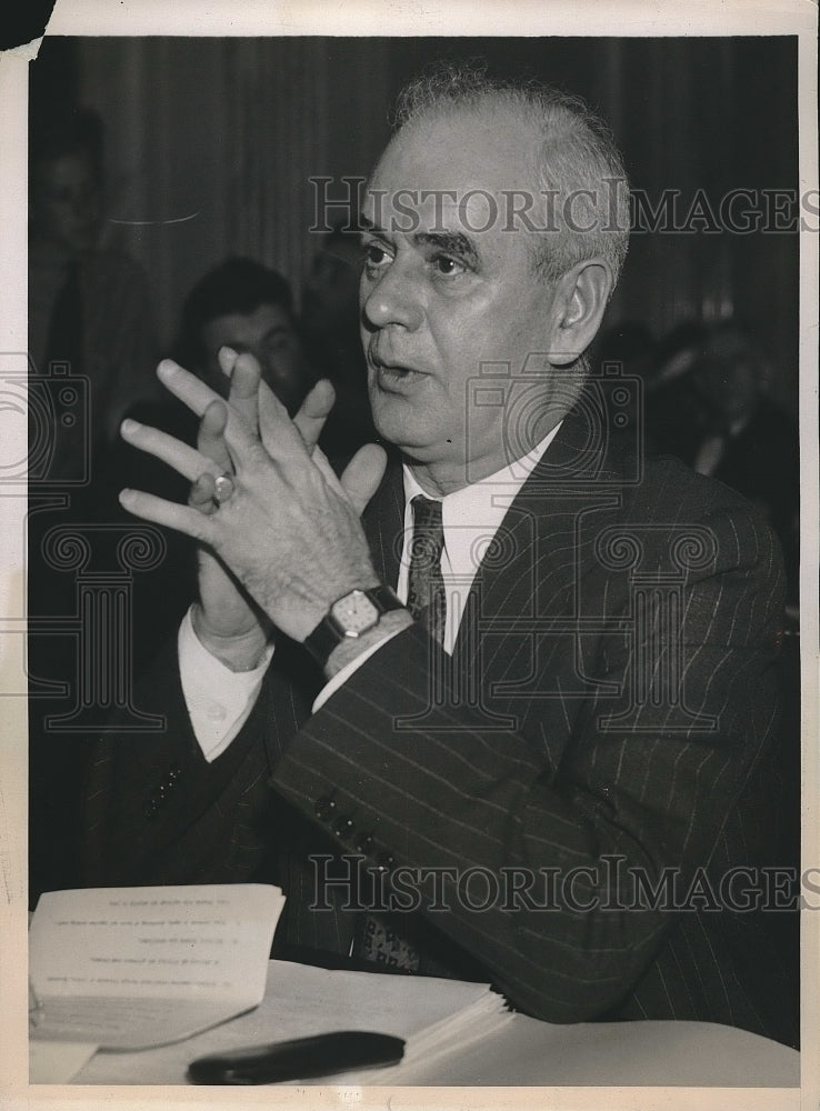 1938 Press Photo CIO chairman, Philip Murray in D.C. - nea93863 - Historic Images