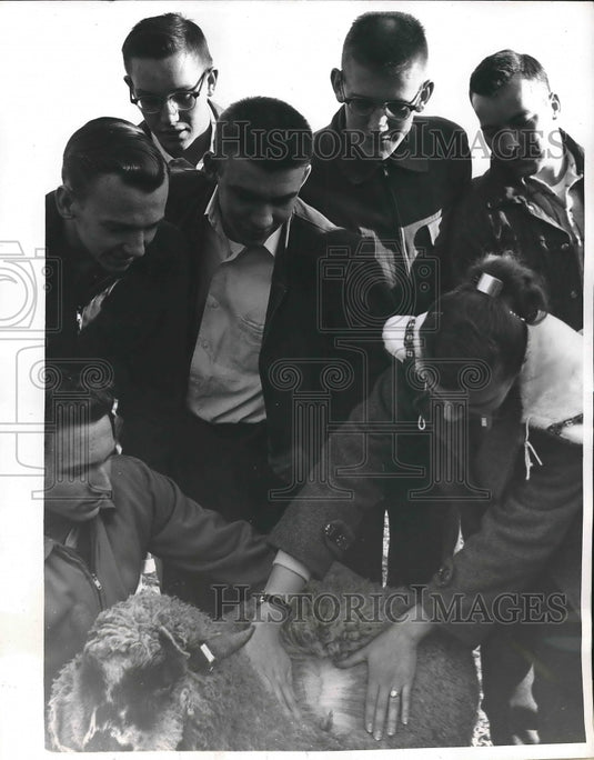 1957 Southern Illinois University Chicago Illinois Eugenia Duane - Historic Images