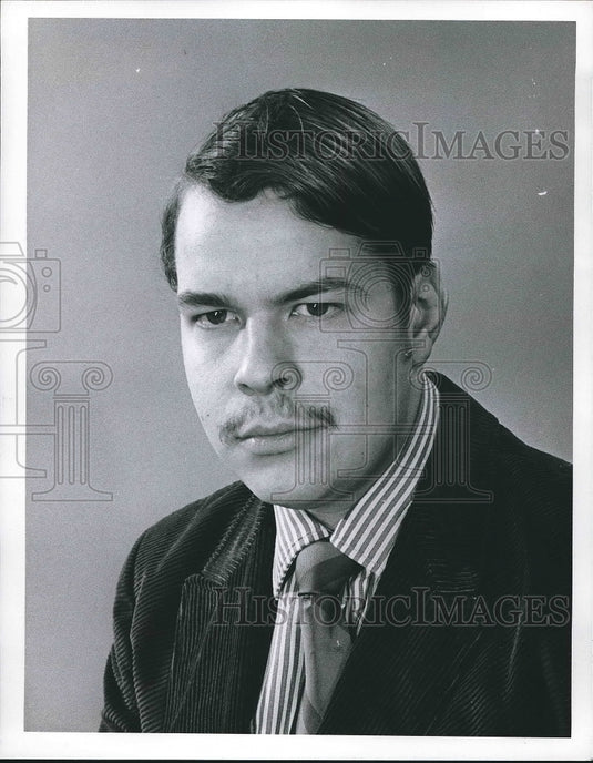 1970 Mr William Crute, valedictorian at his school  - Historic Images