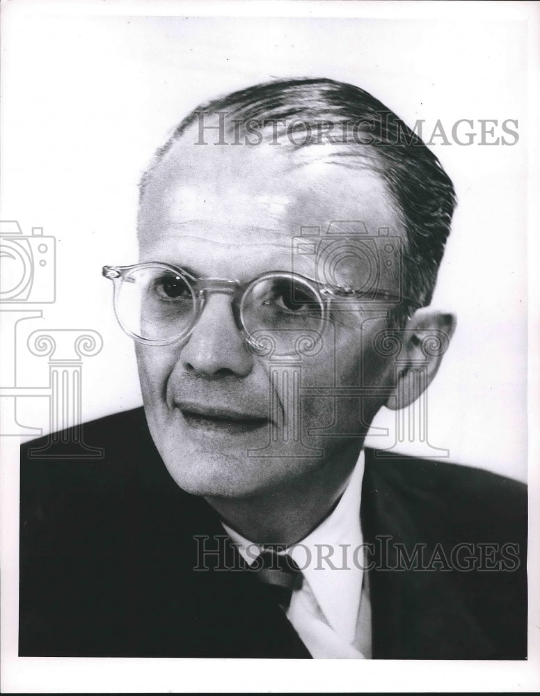1961 Press Photo George Marek V Pres &amp; General Mgr of RCA - Historic Images
