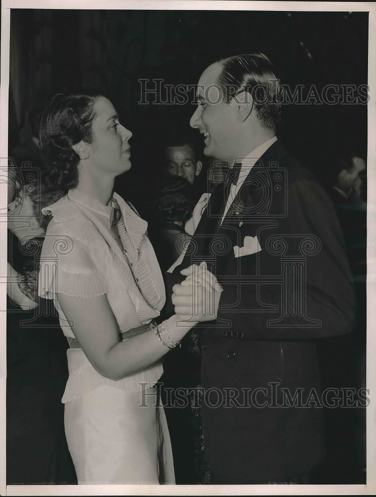 1936 Miss Ann Mitchell Eddie Eily Dancing  - Historic Images