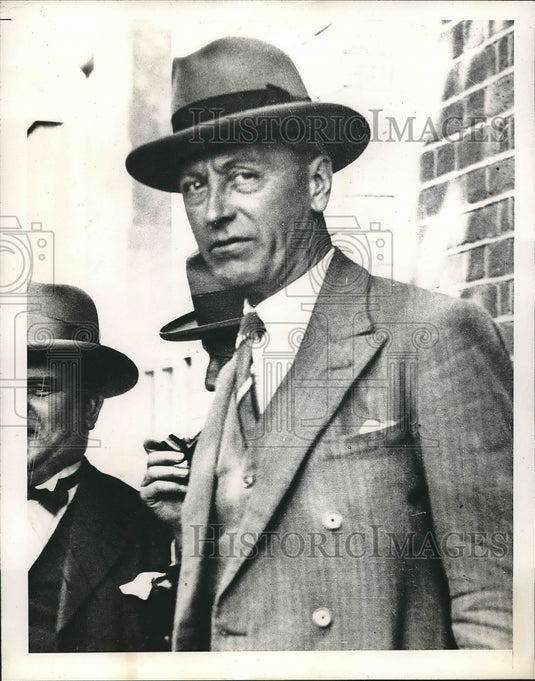Press Photo Arthur Greenwood Former Minister Of Health In England - Historic Images