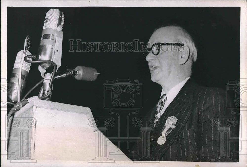 1949 Phillip Murray CIO Steel Workers Organization President - Historic Images