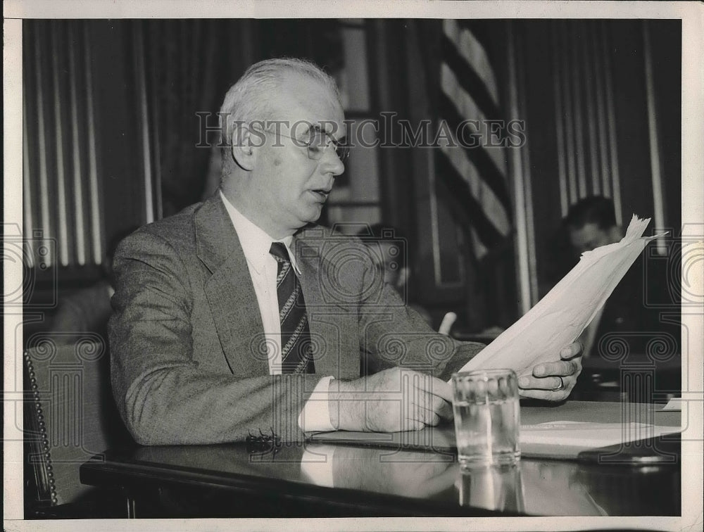 1938 Phillip Murray Steel Worker Organization Businessman Labor - Historic Images