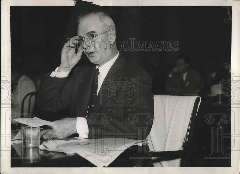 1937 Phillip Murray Steel Workers Organization President  - Historic Images