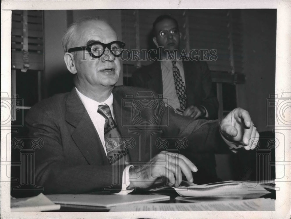 1948 Press Photo Phillip Murray Steel Workers Organization President - nea94083 - Historic Images