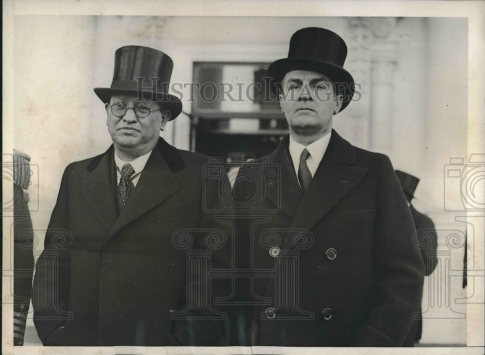 1933 Don Fernando Gonzalez Roa Mexican Ambassador Warren Robbins - Historic Images