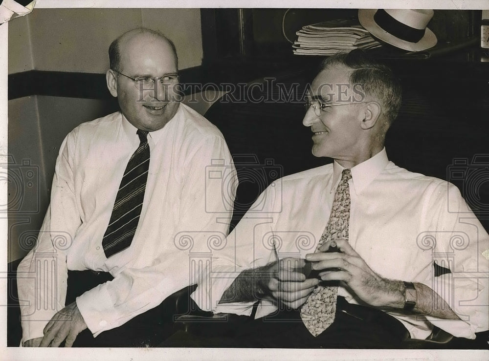 1937 WJ Gillies JE Daily 46 Day Strikers Chicago Indiana Harbor - Historic Images