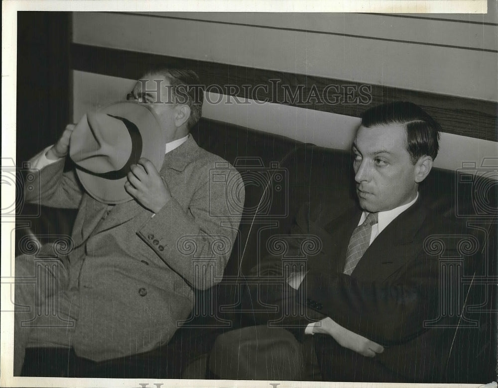 1941 Anthont Giordano &amp; Edward Ercolona In Divorce Court  - Historic Images