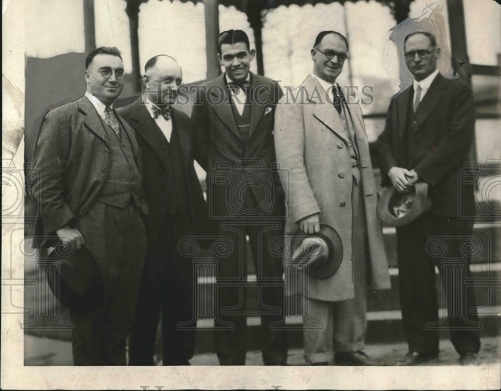 1927 JE Grube, Paul Mohlen, AJ Michel, CE Fox, JW Bagley  - Historic Images