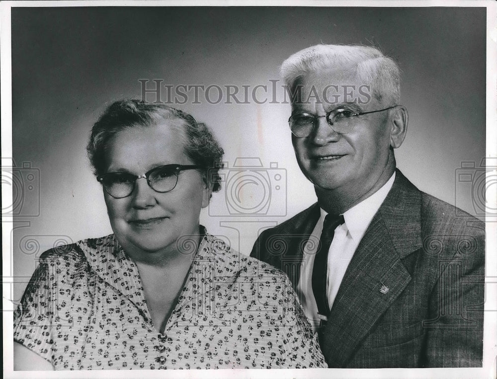 1962 Golden Wedding Anniversary, Mr., Mrs. John Stefanov of Slovakia - Historic Images
