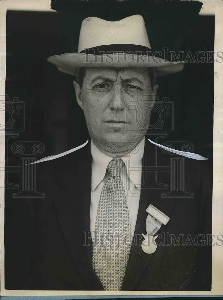 1928 Press Photo Senator Peter G Gerry Rhode Island Democrat National Committee - Historic Images