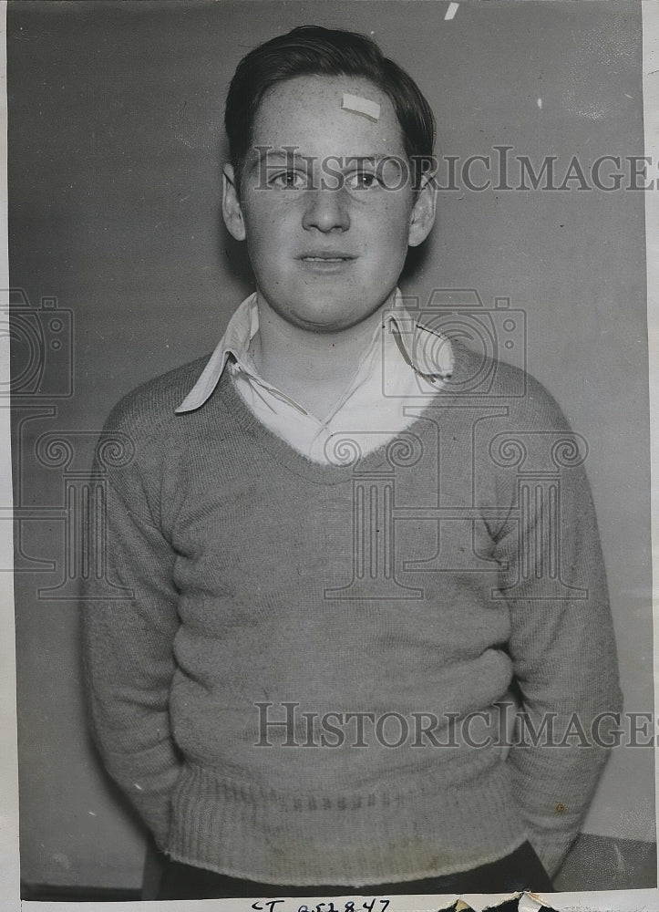 1934 Jimmy Gallagher Brave Schoolchild Saves Students From Bomb - Historic Images