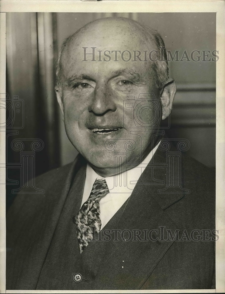 1929 Press Photo Commissioner Charles Gillen Candidate Newark Election - Historic Images