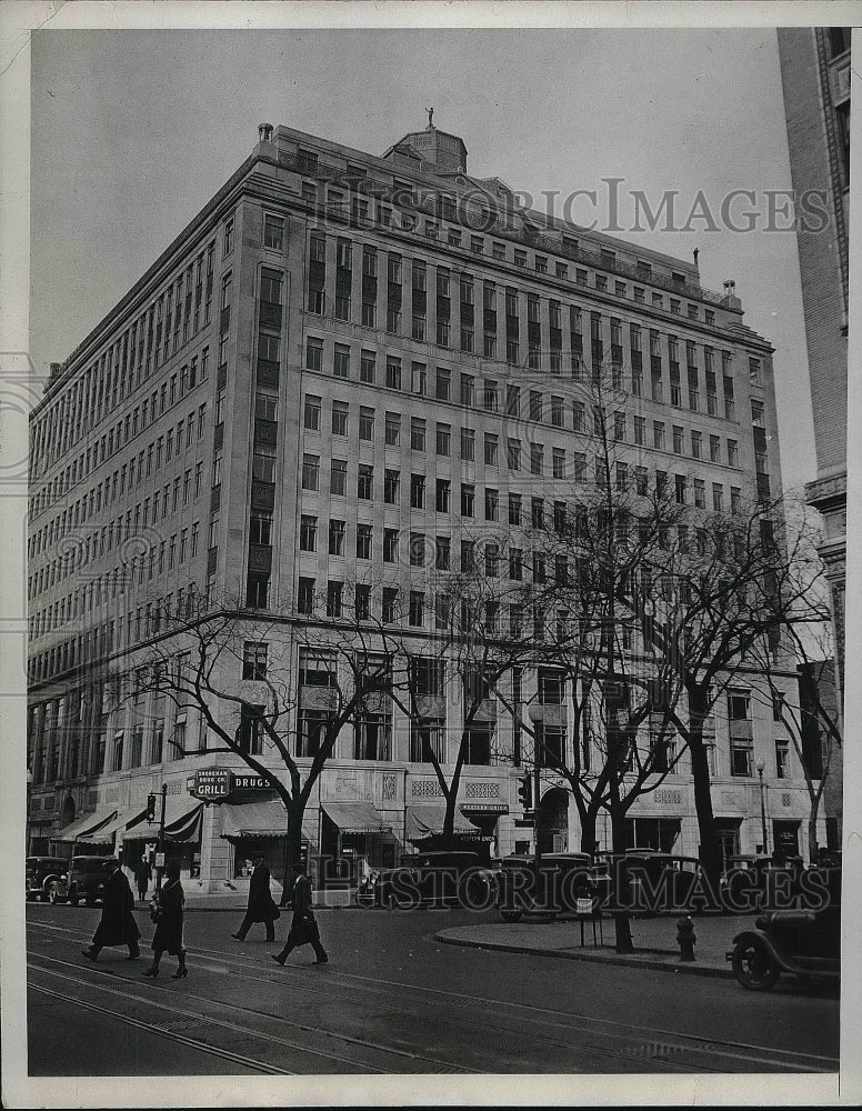 1933 The Shoreham Office Building Owned By Secretary Of State - Historic Images