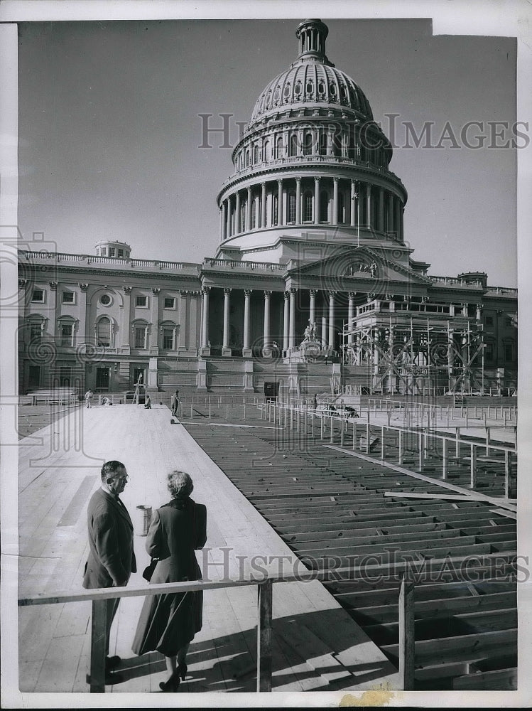 1952 Mr Mrs Frank Howard Springdale Connecticut Washington D.C. - Historic Images