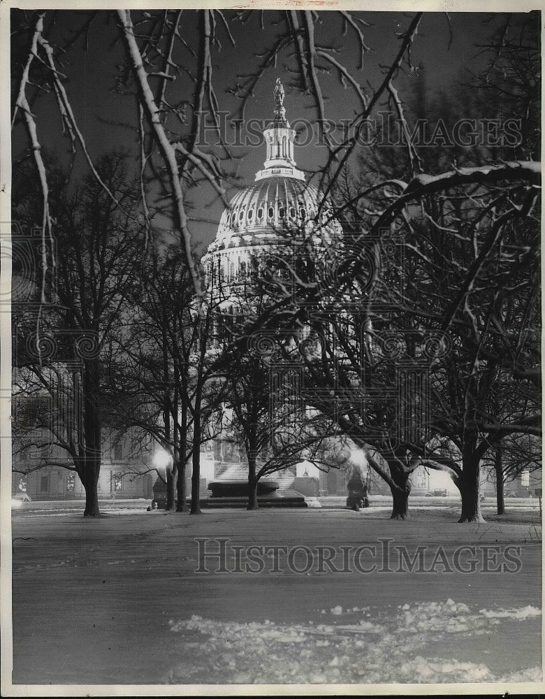1937 Press Photo View of U.S. Capitol - nea94596-Historic Images