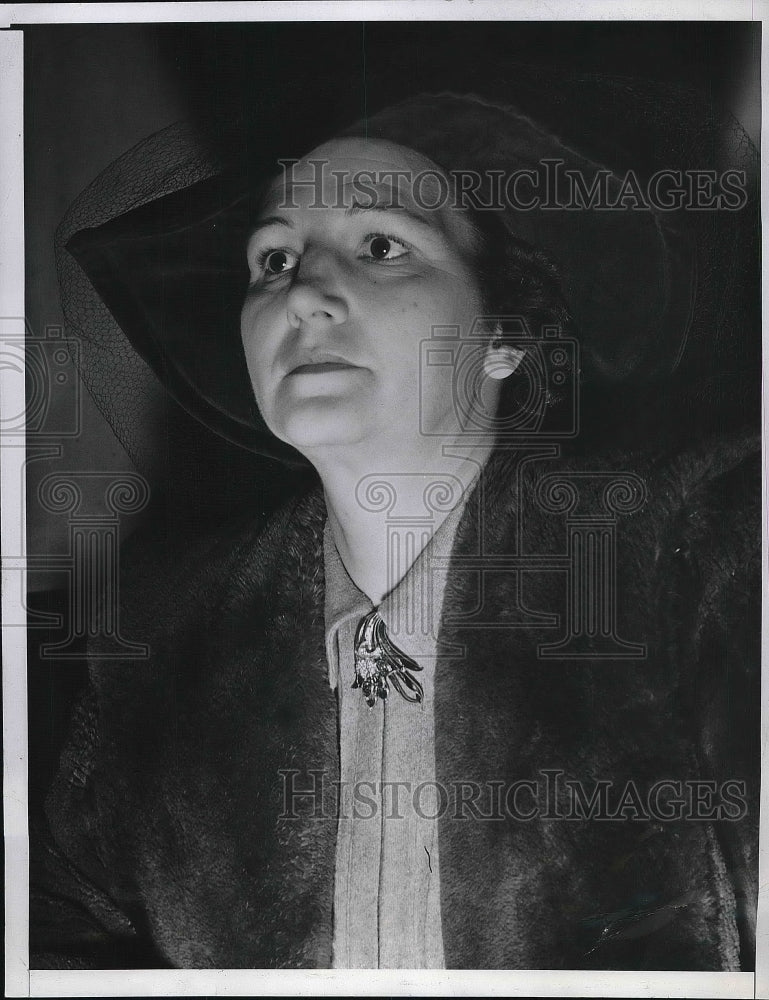 1940 Leta Gosden Wife Of Freeman Gosden "Amos" Of Radio Fame - Historic Images