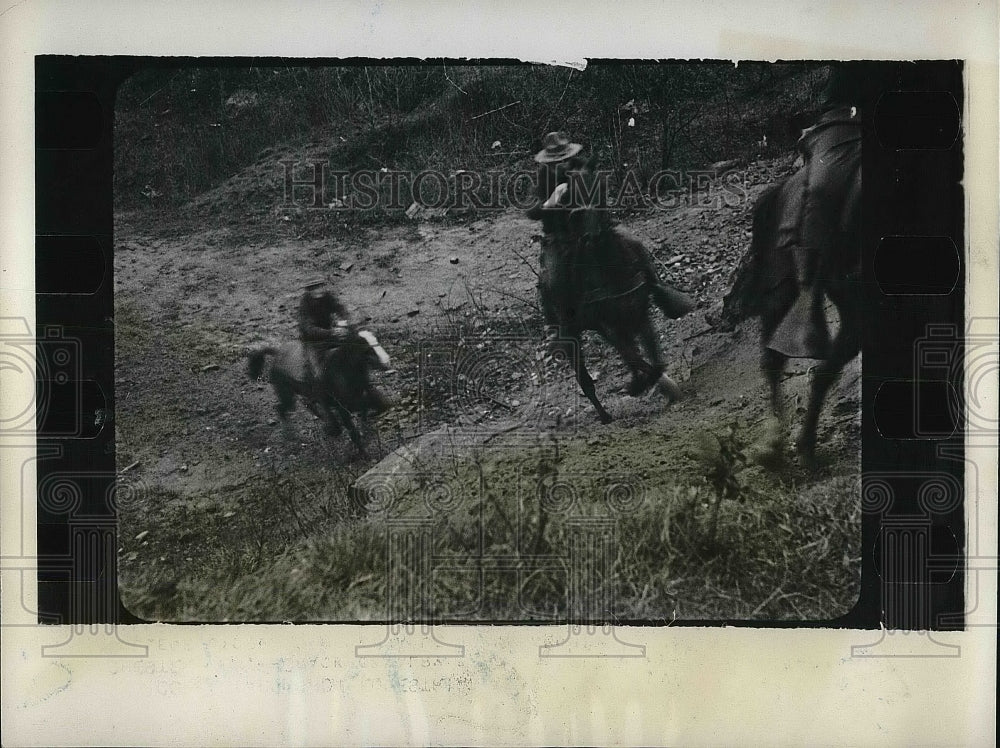 1931 Cavalry troop of Pennsylvania Military  - Historic Images