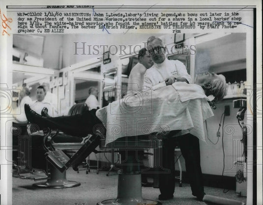 1960 John L Lewis, labor pres of UMW  - Historic Images