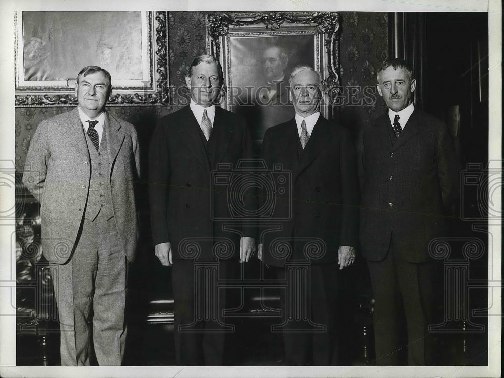 1929 Press Photo Ex Sec of War Dwight Davis,now Gov Gen of Philippines - Historic Images