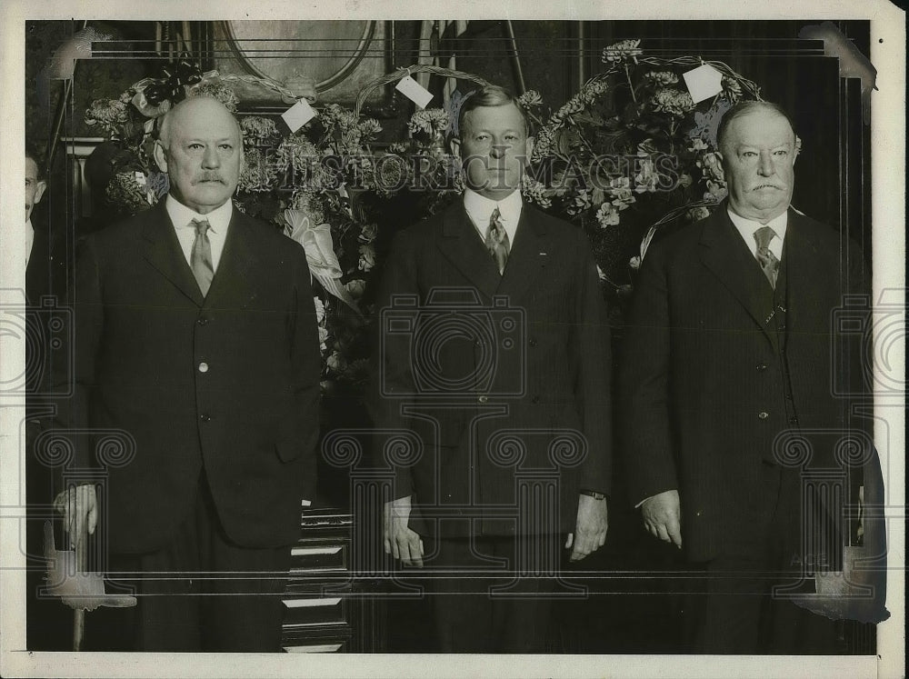 1925 Press Photo Dwight Davis, Chief Justice WH Loft - nea95537 - Historic Images