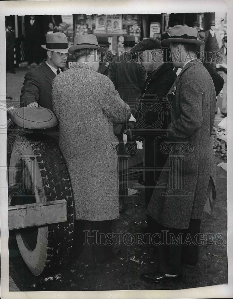 1938 Frank Mott Concrete Mixer Held For Hit And Run Conviction - Historic Images