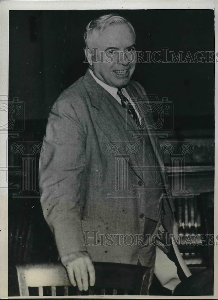 1938 Press Photo Dr Samuel Massangill Drug Manufacturer Federal Trial - Historic Images