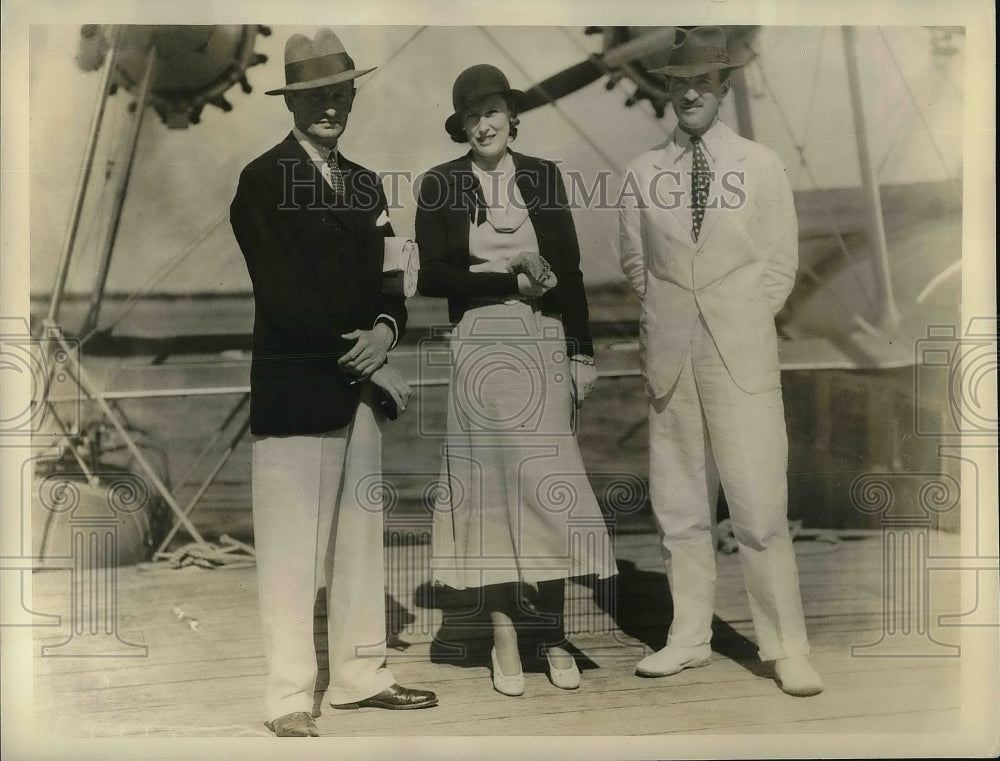 1935 Sir &amp; Lady Humphrey deTrafford. , Capt Ninto - Historic Images