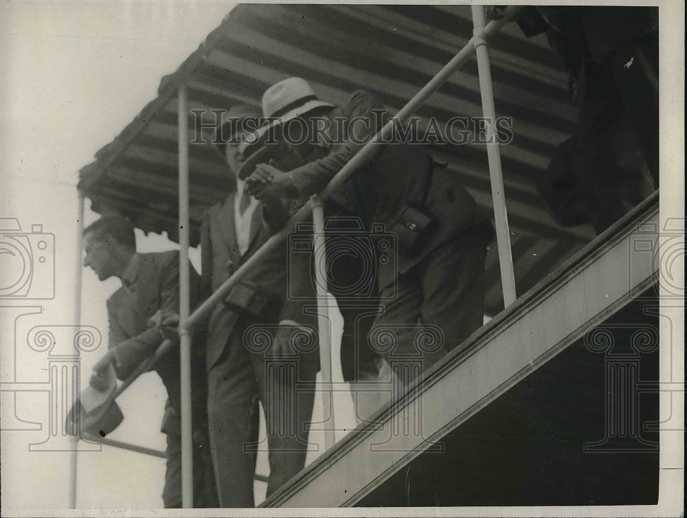 1924 Press Photo Prince of Wales In Judges Stand For International Race - Historic Images