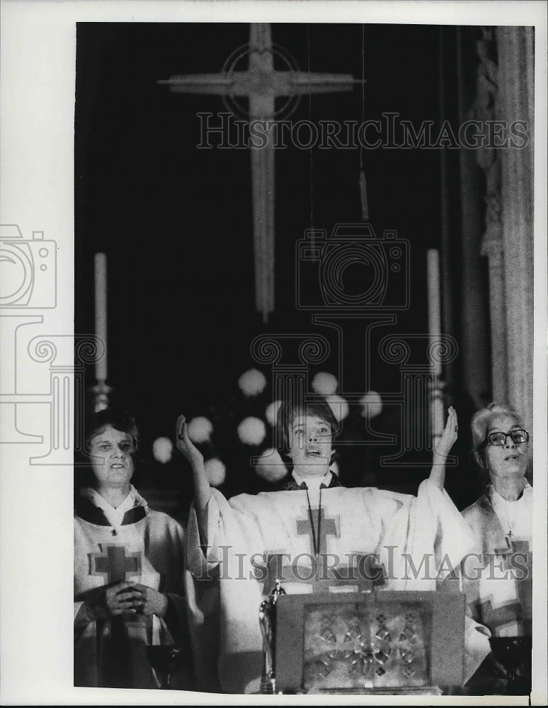 Press Photo Religious Ceremony. - nea96008-Historic Images