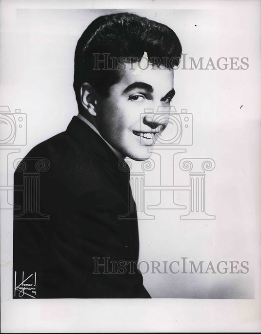 1962 Press Photo Joey Dee, Lead singer and founder of The Starliters groups.-Historic Images