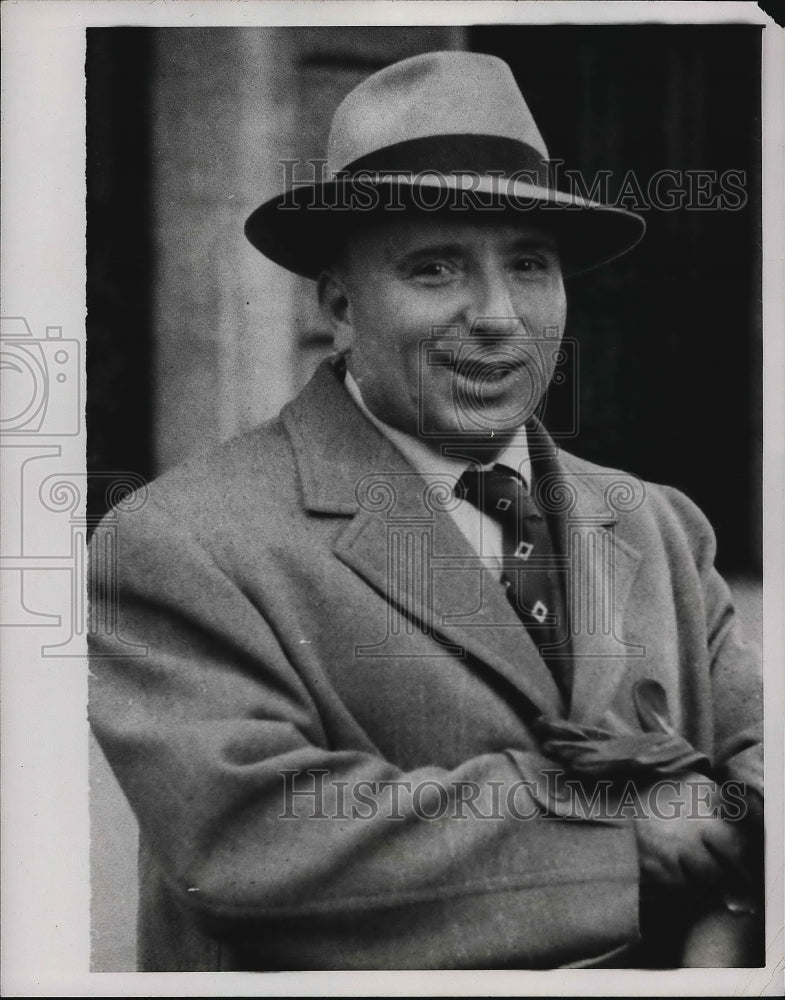 1955 Press Photo Mr Mario Scelba - Historic Images