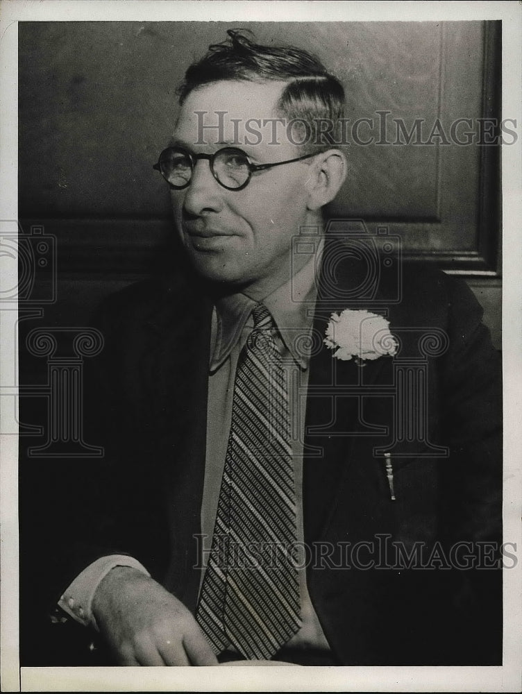 1932 John Shara, unempoyed Calif. miner  - Historic Images