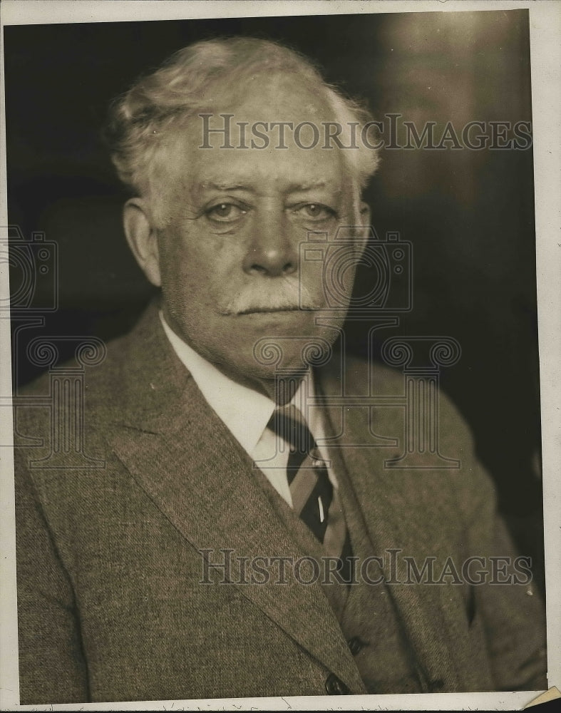 1926 Press Photo Circuit judge W.S. Meredith at Fairmont in coal country - Historic Images