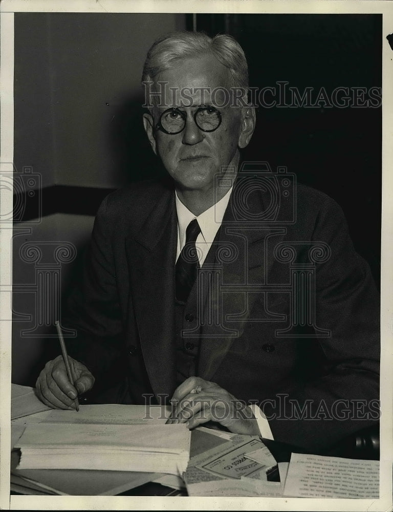 1933 Press Photo James True, veteran writer - nea96244-Historic Images