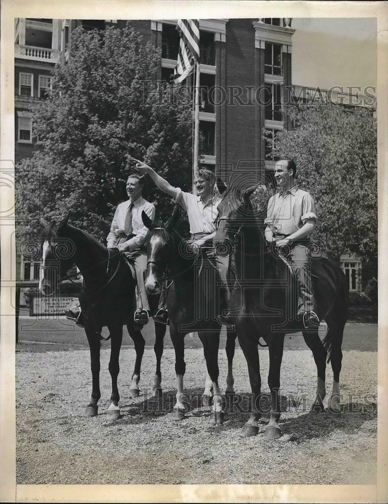 1943 Press Photo British Delegates to United Nations Food Conference Hot Springs-Historic Images