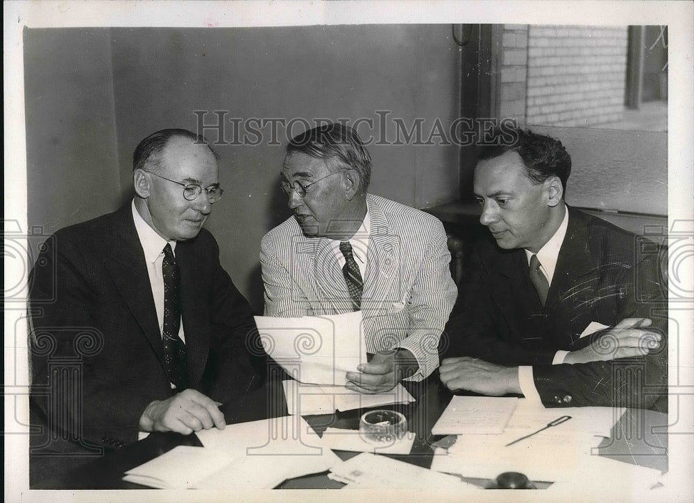 1938 New Maritime Labor Board 1st Meeting  - Historic Images