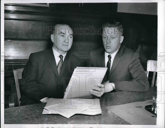 1959 Press Photo James Schwartz Charged with kidnapping - nea96440 - Historic Images
