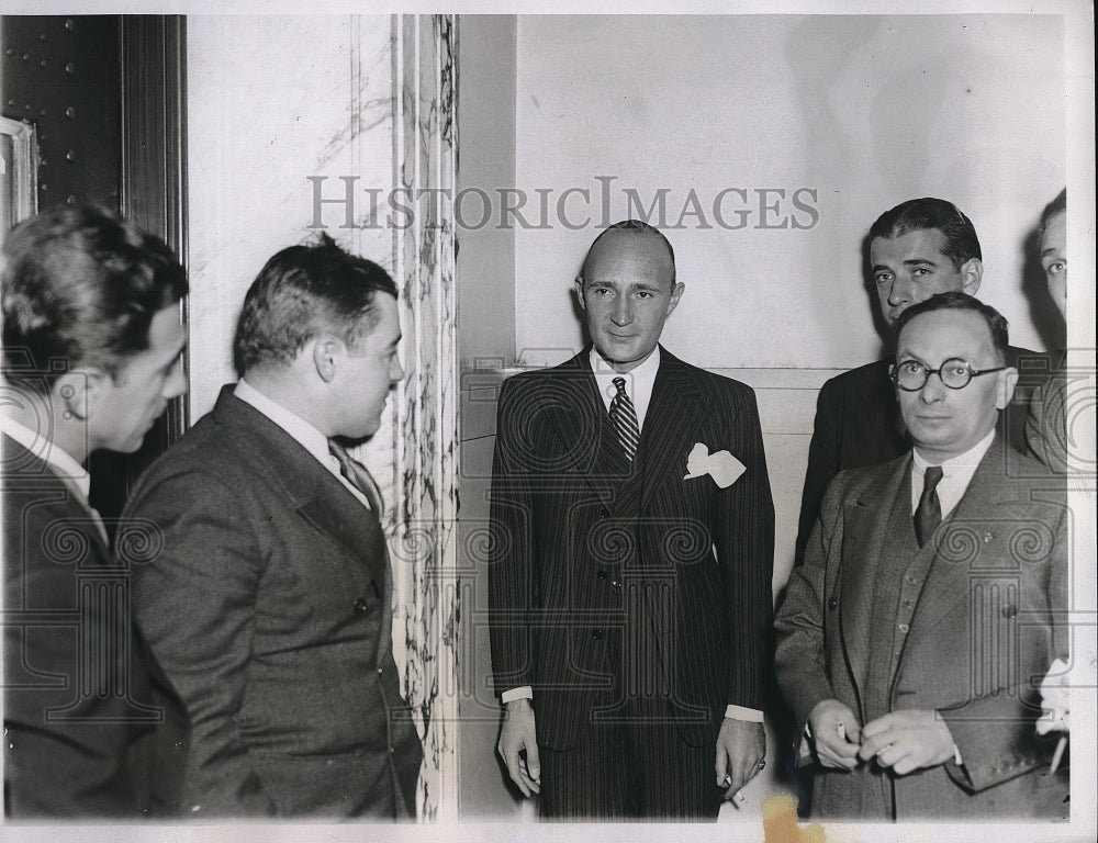 1934 Press Photo Harry Morgan, brother of Mrs G M Vanderbilt - Historic Images