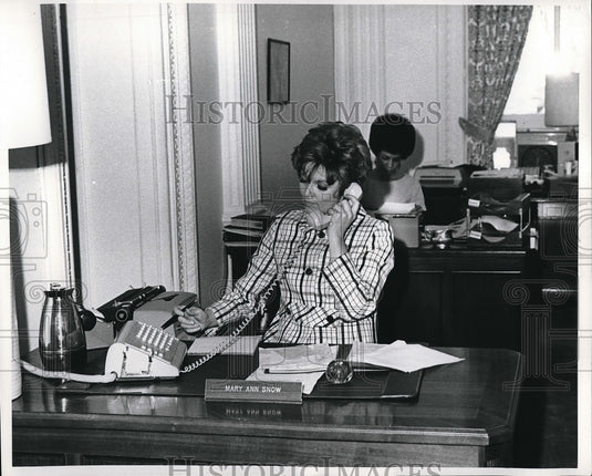 1969 Press Photo Mary Ann Snow - Historic Images
