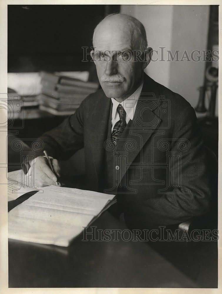 1930 Milo Naltbie new chairman of Public Service Commission of NY - Historic Images